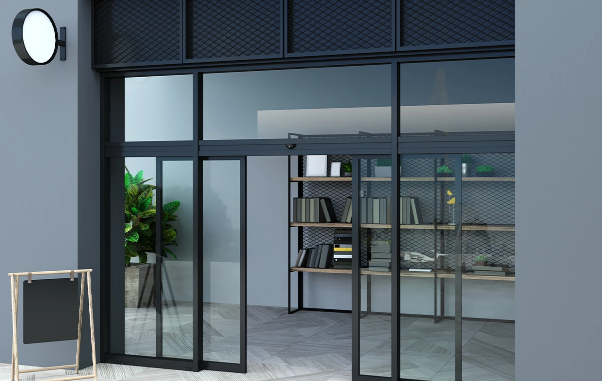 Motorlu ve Fotoselli Cam Kapı Çözümleri